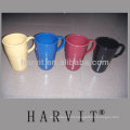 Color Glazed Ceramic Tea Cups Mugs Promotional Cheap Price Porcelain Drinkware Mug From China Manufacturing